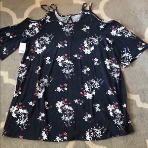 Cold Shoulder Dress NWT Size 1X